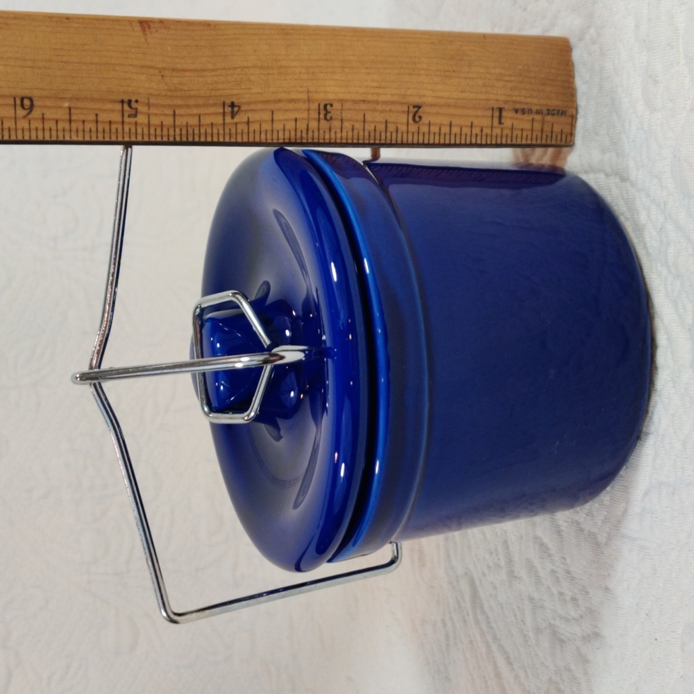 Calbolt Blue Ceramic Crock Pot - Picture 10 of 11